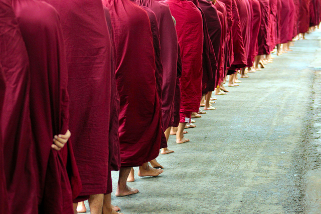 Monks. Photograph by KX Studio via Flickr